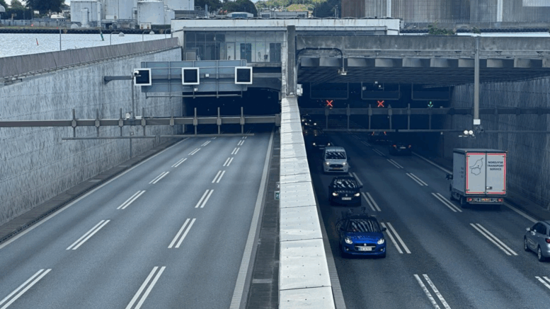 Google Maps i tunnel