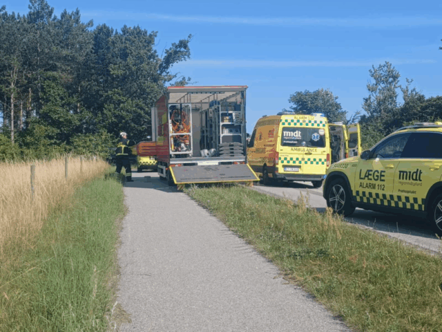 45-årig afgår ved døden efter ulykke