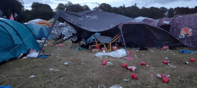 Fangrupperinger til stede: Masseslagsmål hærger Roskilde Festival