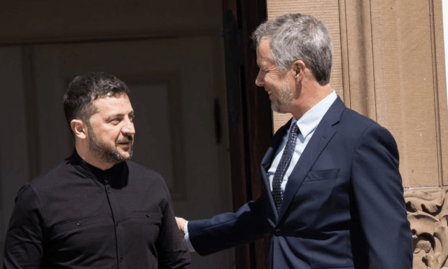 Zelenskyj med stor melding i Danmark