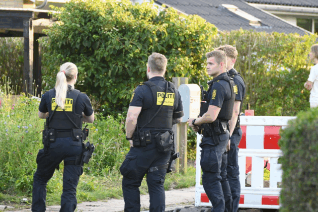Birkerød: Mindre politiaktion på gade