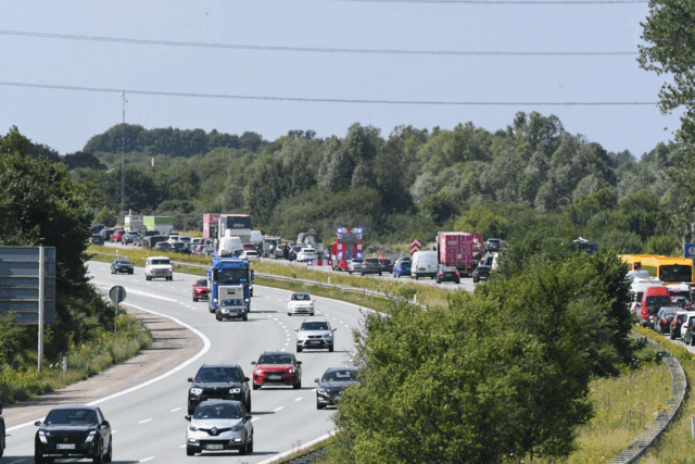 ‘Begge er tilskadekomne’: Spøgelsesbilist skaber kaos på motorvej