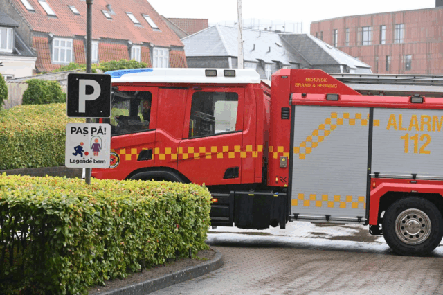 Melding om brand i bofællesskab