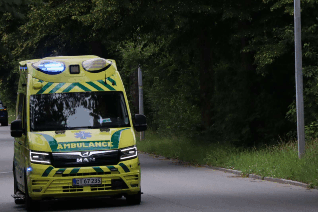 Massiv kø efter motorvejsuheld