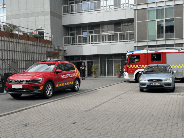 Brandvæsnet til stede ved bofællesskab for voksne over 50 år