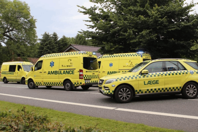 57-årig mister livet efter voldsomt sammenstød