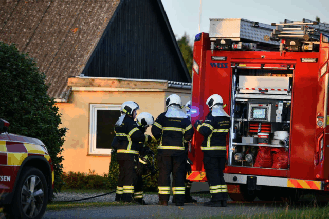 Nørre Alslev: Brand bryder ud på adresse