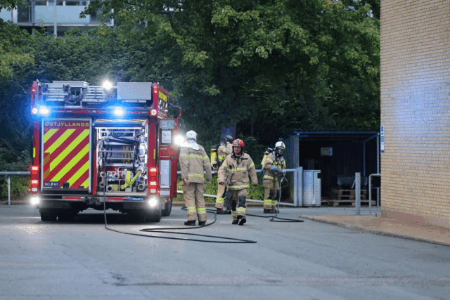 Brandudrykning i Aarhus