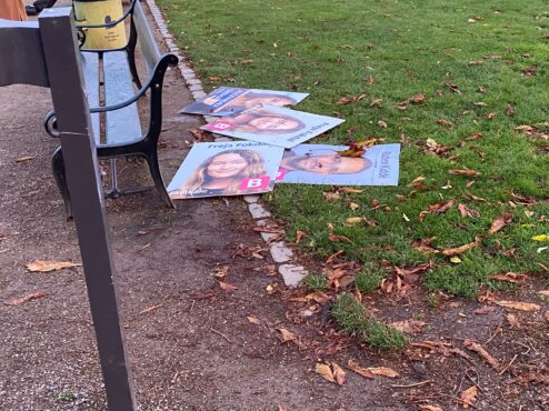 Helt eller hærværk? Over 300 valgplakater revet ned på Vestegnen