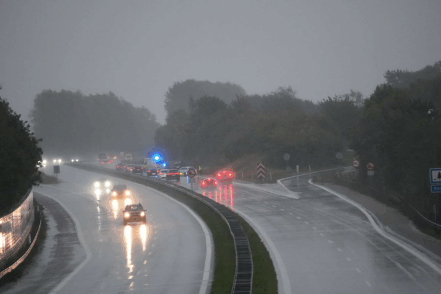 Færdselsuheld på Fynske Motorvej