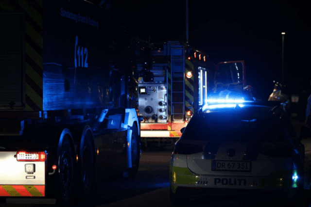Sønderborg: Brand bryder ud på villavej