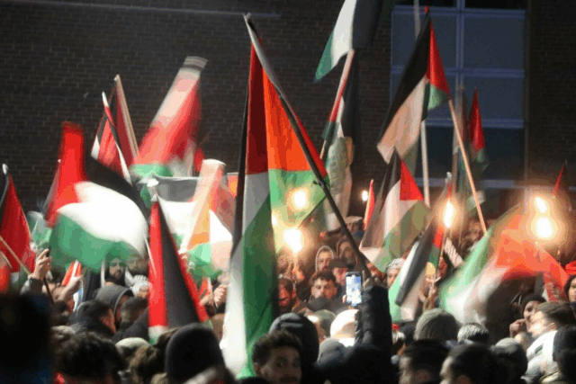 Kæmpe fejring i gaderne i Gaza og Israel: Historisk freds-øjeblik