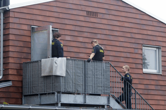 Dramatiske scener i nordsjællandsk kvarter
