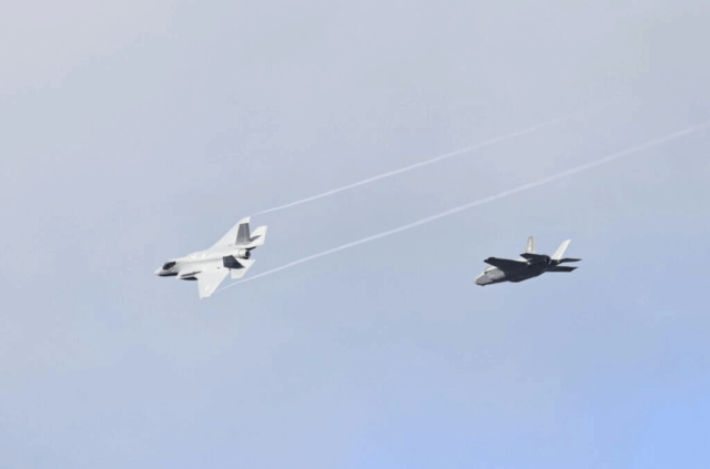Amerikanske kampfly over Grønland