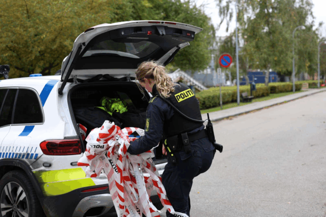 Vej spærret i Søborg efter farlig hændelse