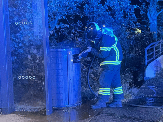 Silkeborg: Brand i skraldespand