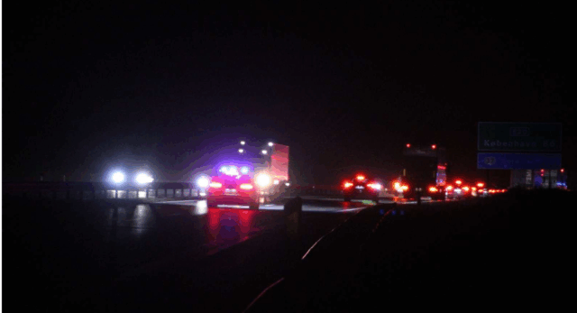 90-årig mand mister bilen efter vanvidskørsel på motorvejen