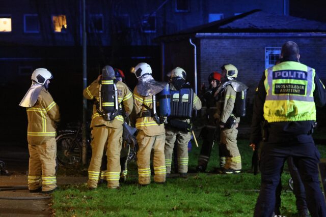 Massiv udrykning til bygningsbrand i København