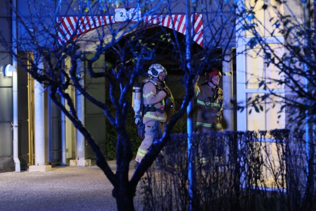 Mens du sov: Brandvæsenet rykker ud