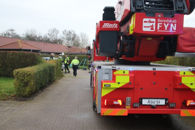 Mand omkommer i voldsom brand