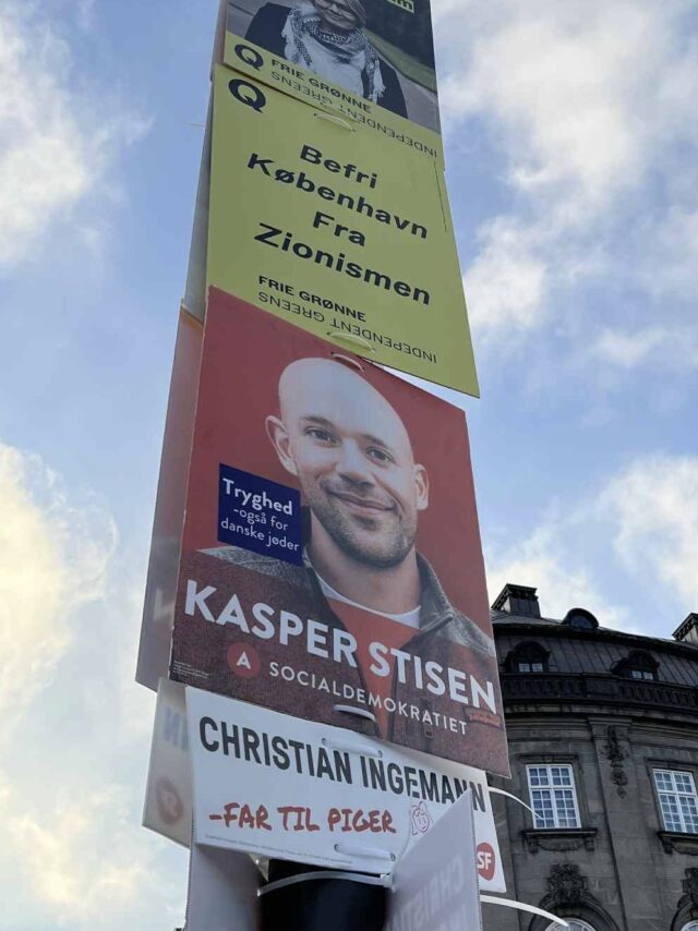 S-kandidat svarer igen: ‘Frie Grønnes plakater er noget svineri’