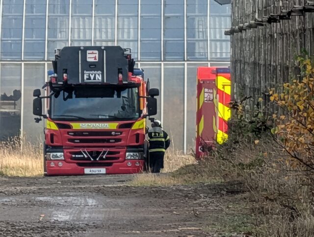 Odense: Udrykning til gartneri i flammer