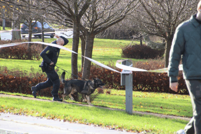 Drama ved storcenter: Afspærrer og foretager tekniske undersøgelser