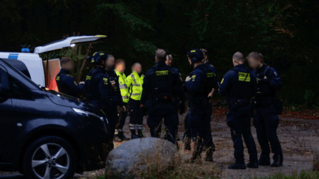 ‘Der står en ukendt mand ude i min have’