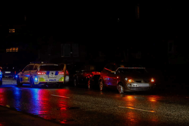 Charlottenlund: Politiet fremme ved færdselsuheld