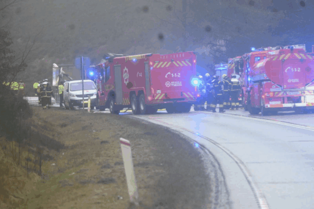 Lastbiler involveret i ulykke: Nu er der tragisk nyt fra politiet