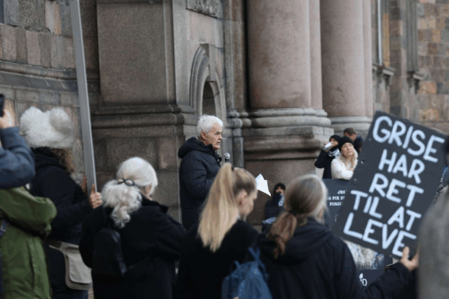 ‘Jeg har levet hele mit liv i mørke, afføring og blod’: Akut-demo foran Christiansborg