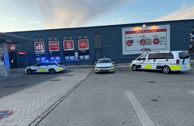 Alvorlig forbrydelse i SuperBrugsen: ‘Det er en familiefar, der har gjort noget rigtig dumt’