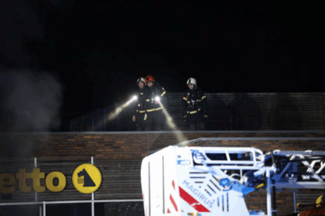 Heftig Netto-brand: Politiet vil i kontakt med mistænkelig ung dreng