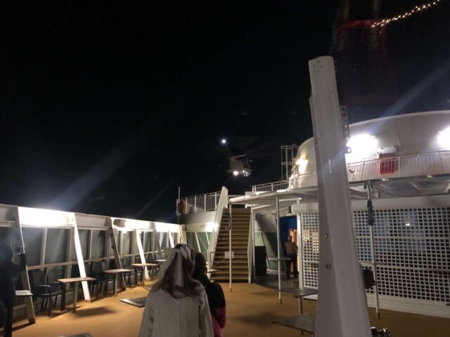 Helikopter i aktion på Oslo-færgen: Stor øvelse