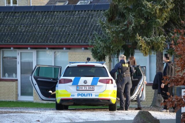 Kvinde truer med at springe ud: Frygtelige scener