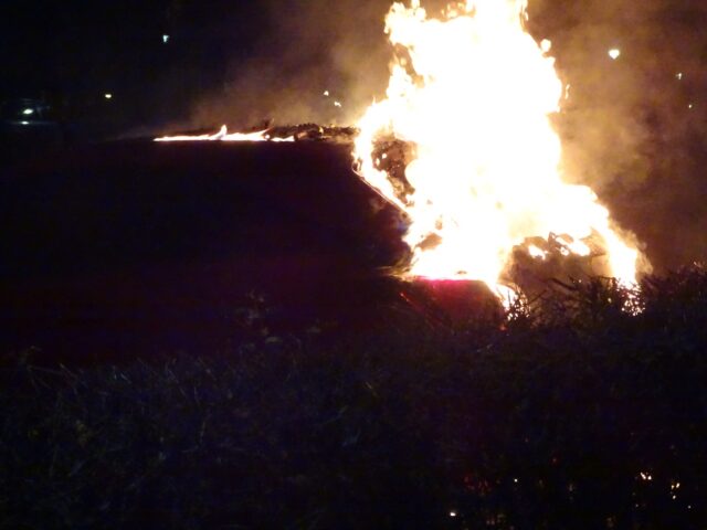 Vanvittige billeder fra bilbrand