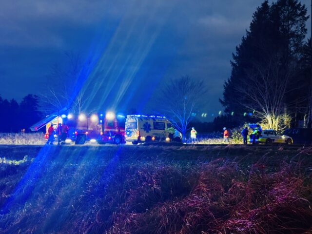 Alvorlig ulykke på landevej: ‘Det så ikke for godt ud’