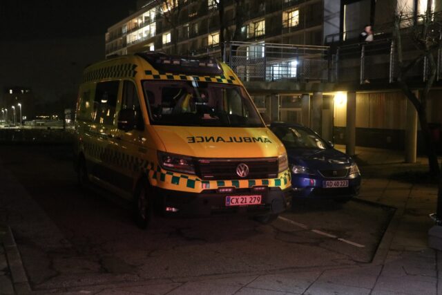 ‘Ambulancen er netop ankommet’