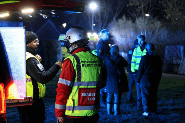 Stort antal beredskabsstyrker drøner mod Hvidovre: Her er, hvad der sker