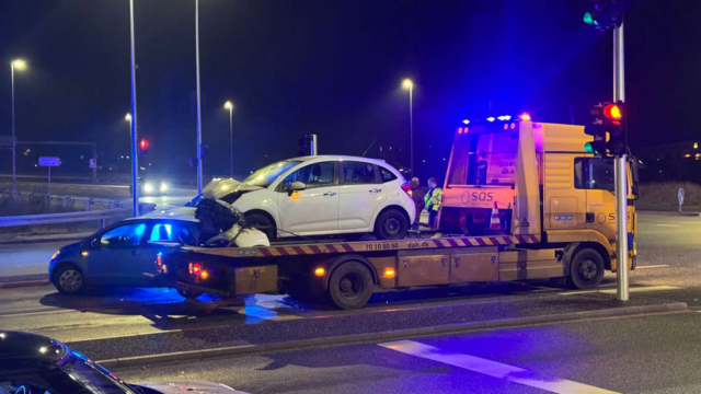 Silkeborg: Færdselsuheld i kryds