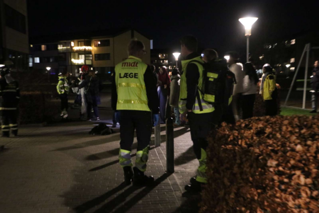 Silkeborg: Brand bryder ud på altan