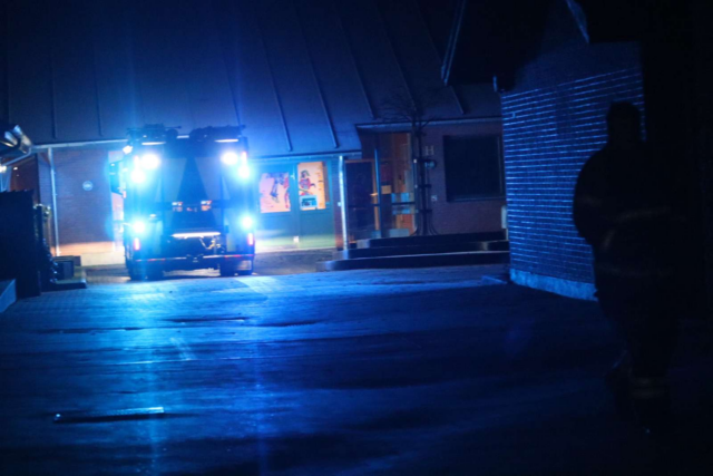 Udrykning til skole: Pludseligt lød alarmen