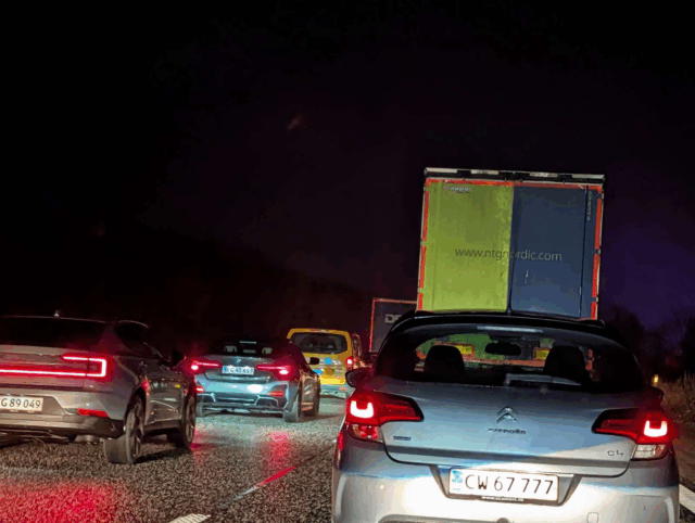 Uheld på Sønderjyske Motorvej