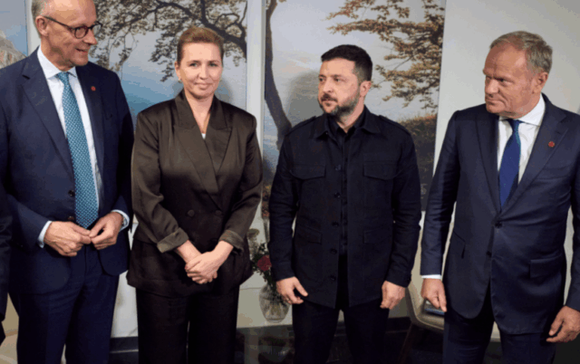 Dronealarm igen: Skræmmende detaljer om Zelenskyj-besøg