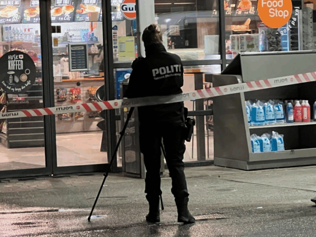 Overfaldsalarm udløst på tankstation