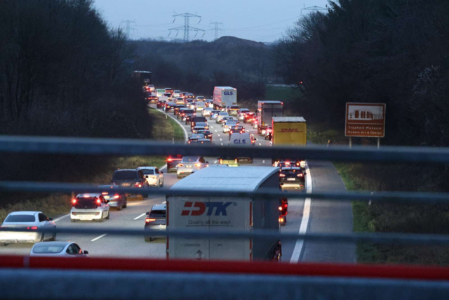 E20-motorvejen: Uheld skaber massiv kø