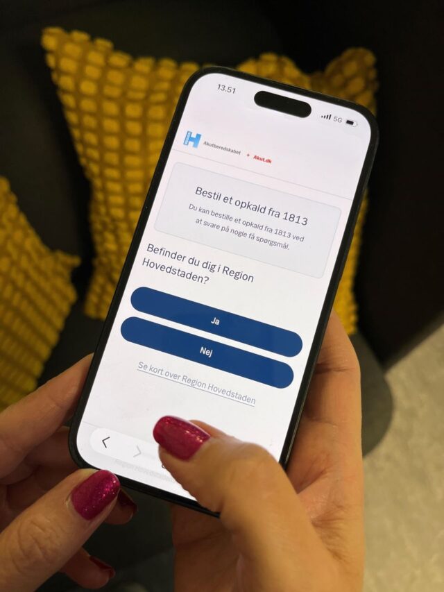 Ny digital løsning til akutte situationer