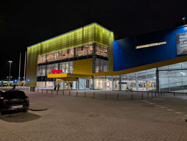 IKEA evakueret fredag aften