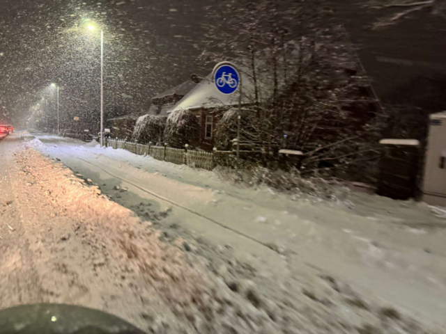 Nu rammer snestorm og farligt vejr