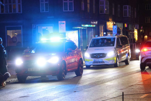 Massiv udrykning på Frederiksberg